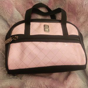 Nintendo Game System 2DS | DSi | DS | 4.5” X 6.5” Pink & Black Case W/ Handles